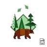 Brown bear - Vector graphicsXXX